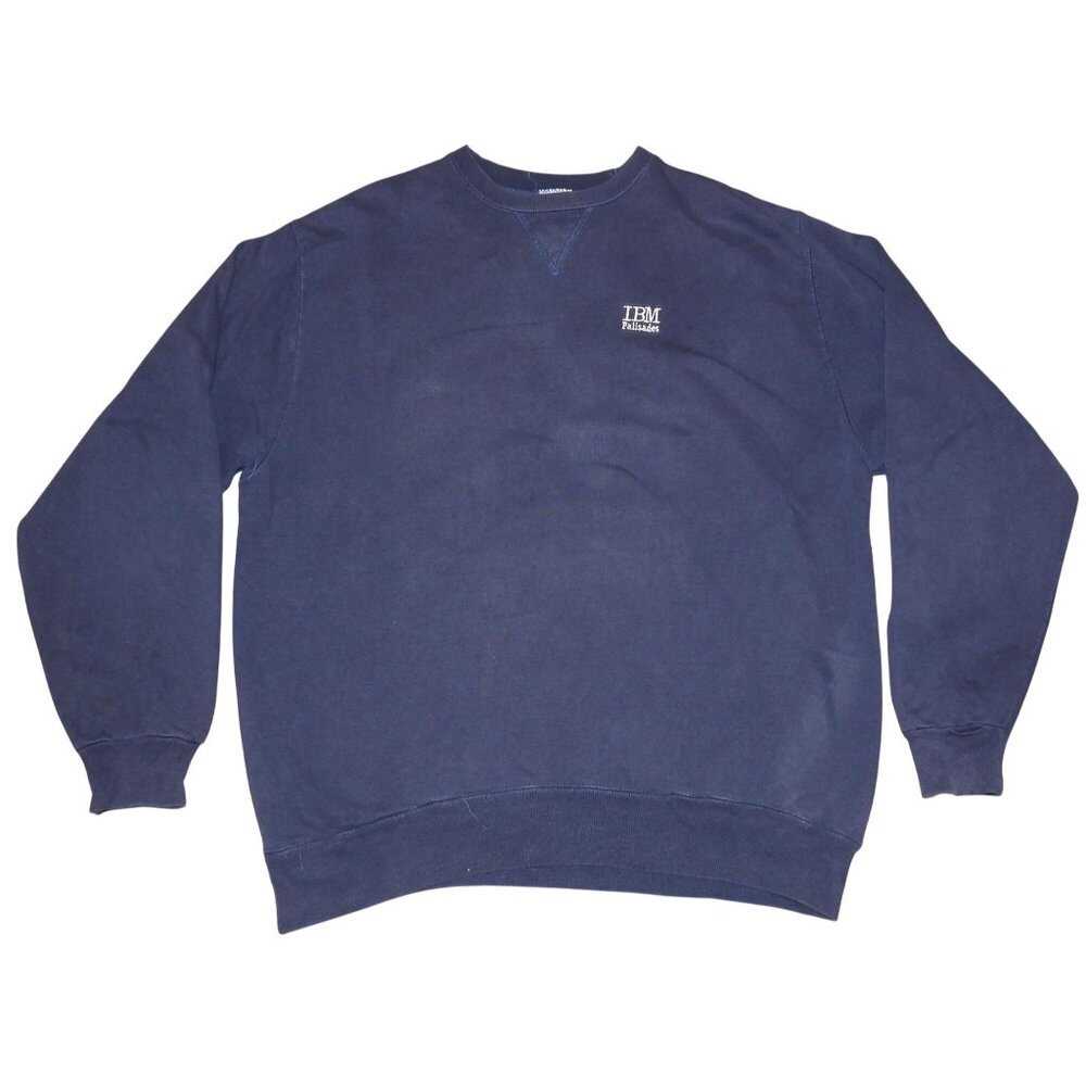 Vintage 90s IBM Palisades Champion Crew Neck Pullover Sweatshirt XL
